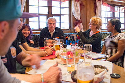 Abendessen in Oberstaufen