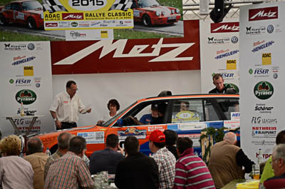 Der Start der Metz Rallye Classic 2015